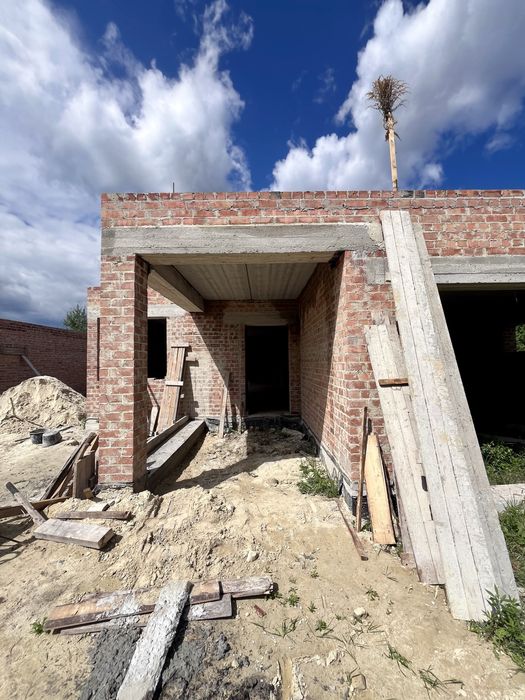 Продаж будинку. Етап будівництва. Драгомирчани. Одноповерховий