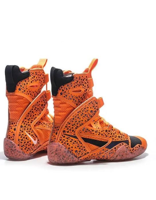 Боксерки Nike HyperKO 2 помаранчеві | Професійне боксерське взуття | Нові