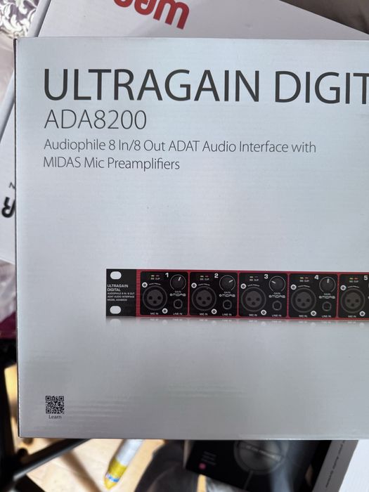 Behringer Ultragain Digital ADA8200 - stan bdb, pudelko