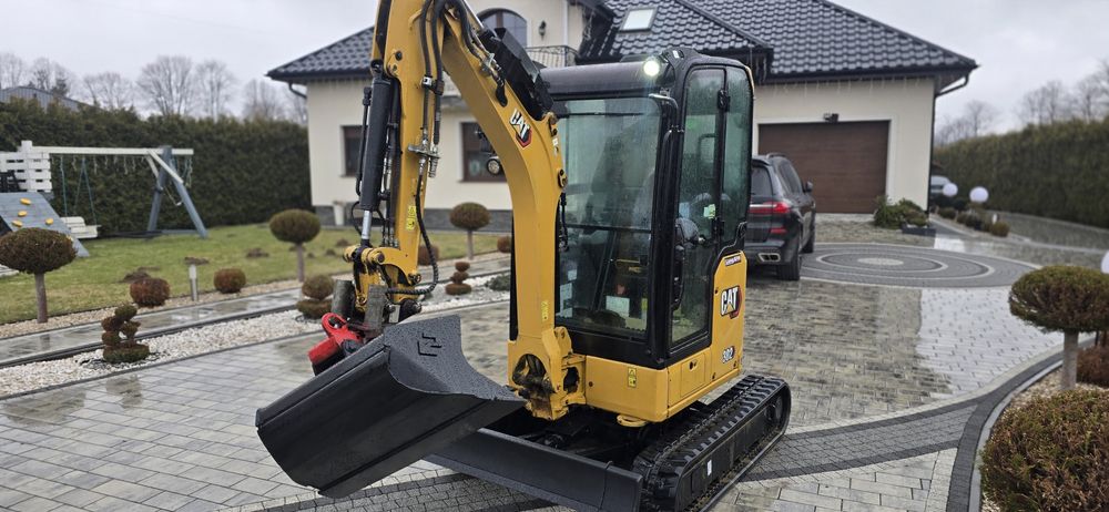 Minikoparka caterpillar 302Cr 2.2t Brutto Perfect Mocna koparka