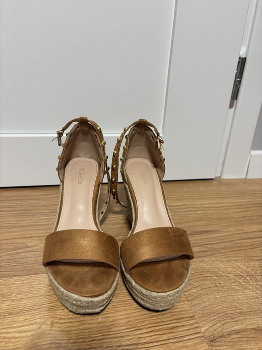 Espadryle na koturnie - 36