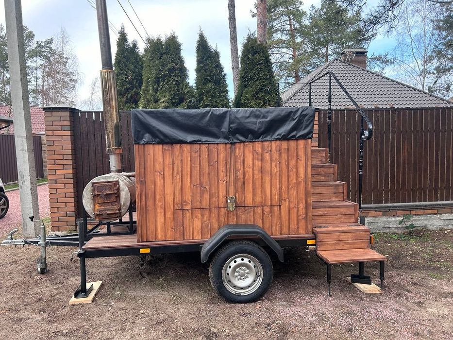 Чан джакузі на колесах . Обмін на мото