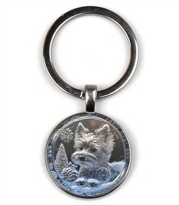 Брелок для ключів "Йоркширський тер"єр".