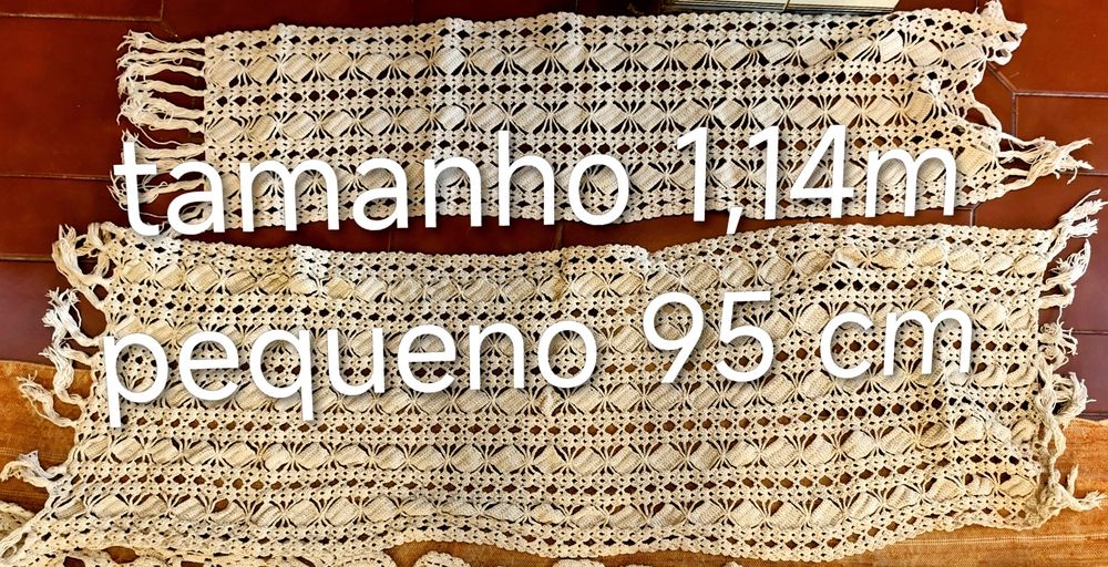 Napperons de renda para sala e quarto
