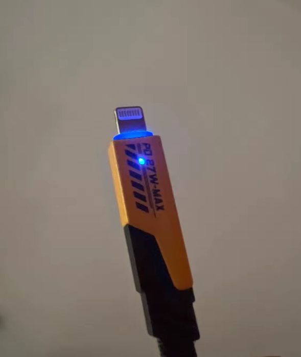 Кабель 3 в 1, usb - type C/iPhone. type C - type C.