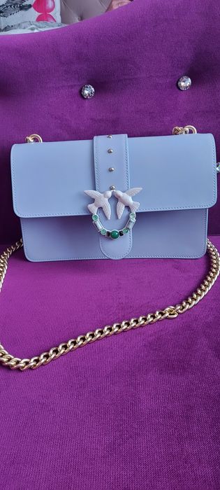 Torebka Pinko skorzana