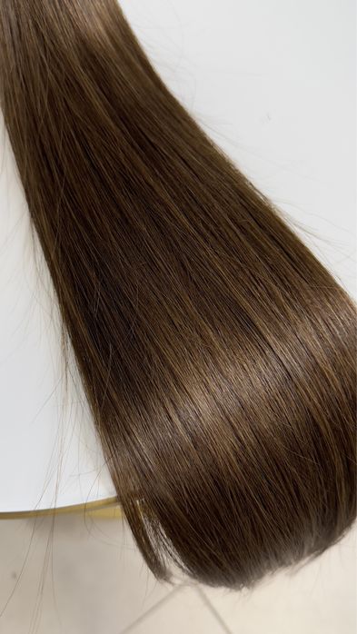 Волосы для наращивания. Русые Натуральные волосы 50, 60 и 70 см