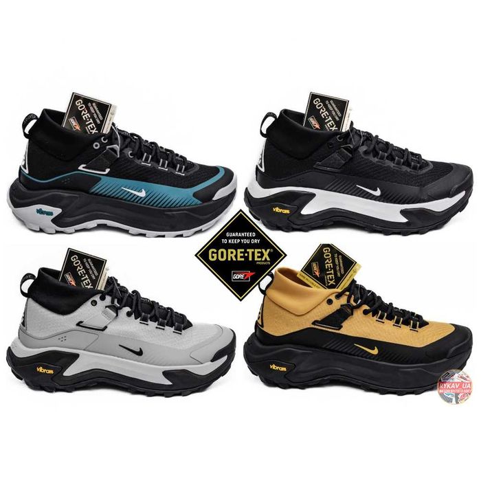 Чоловічі кросівки Nike ACG Zegama Trail Hike Gore-Tex Black Blue мужские кроссовки найк асг зегама трейл гортекс