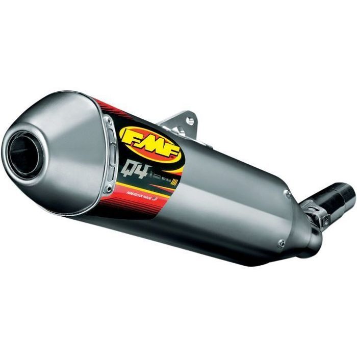 ponteira fmf q4 hex slip-on muffler aluminum yamaha yz / wr 450