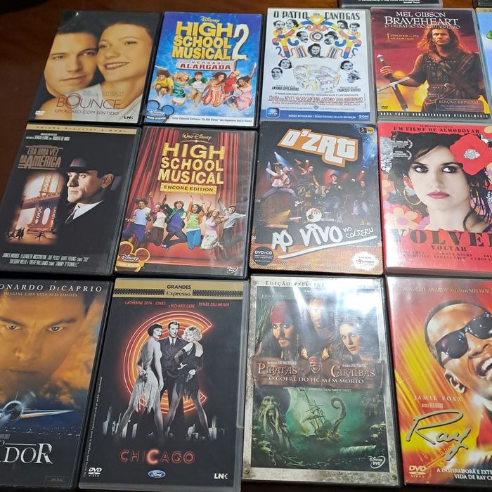 DVDs - filmes vários