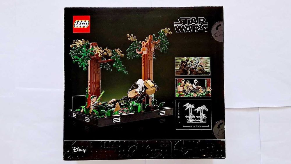 Lego Star Wars 75353 Endor Speeder Chase Diorama selado