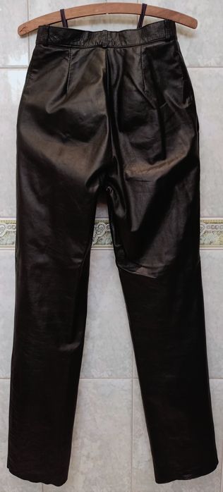 Klasyczne spodnie skórzane - unisex.