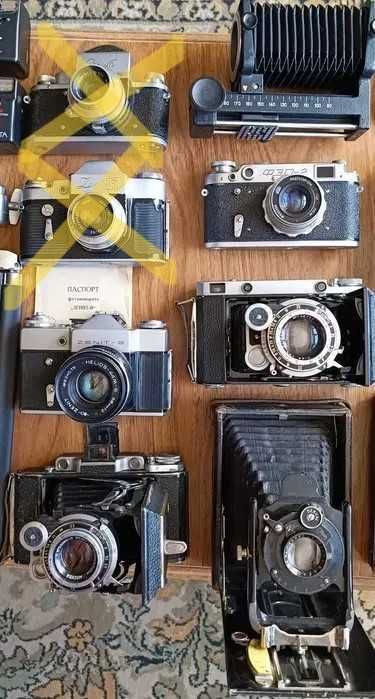 Коллекция фотоаппаратов и принадлежностей в розницу