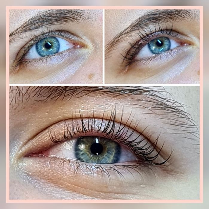 Przedłużanie rzęs, Lifting rzęs