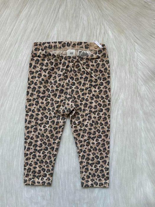 Legginsy panterka 80 H&M