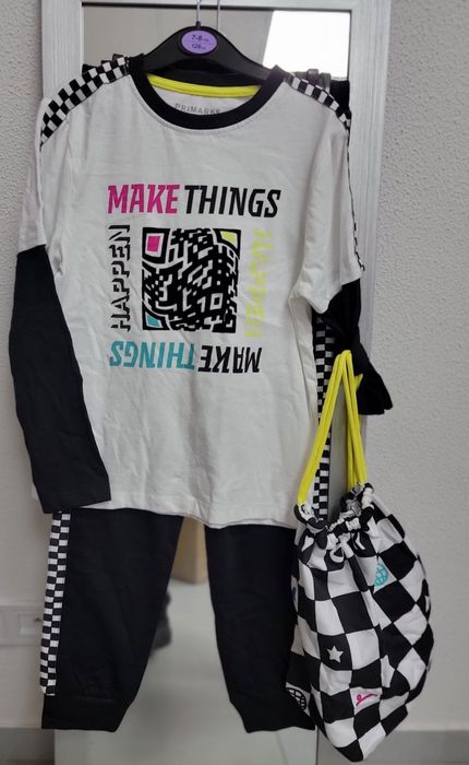 Набір костюм піжама комплект 128 primark