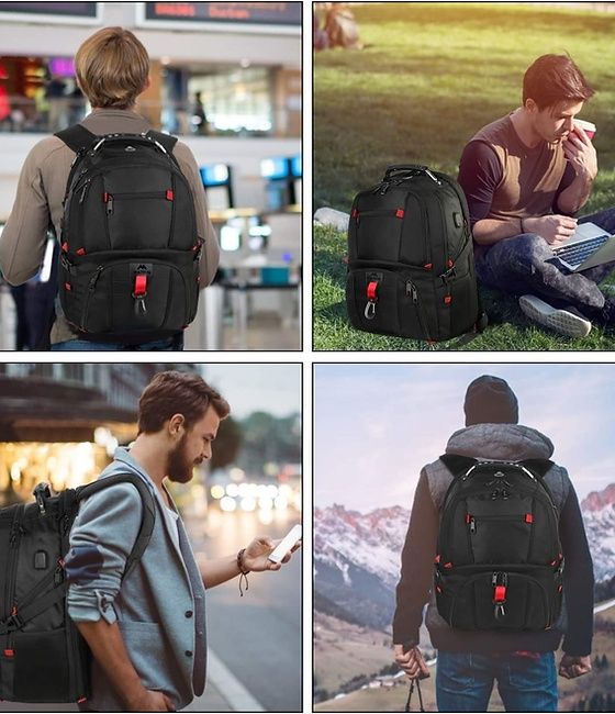 Рюкзак туристический,водостойкий,деловой,для ноутбука MANCRO с USB