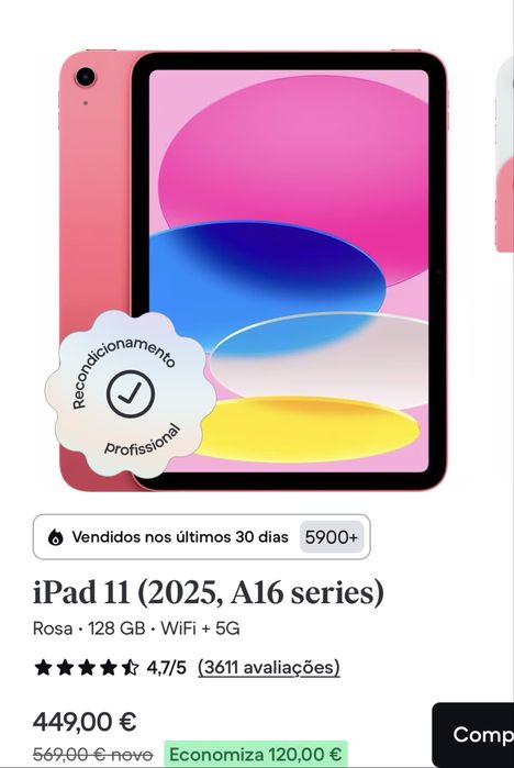 Ipad 11 air 2025