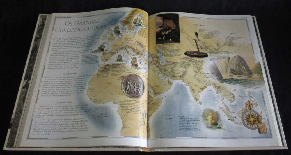 Livro Atlas dos Naufrágios e Tesouros Nigel Pickford