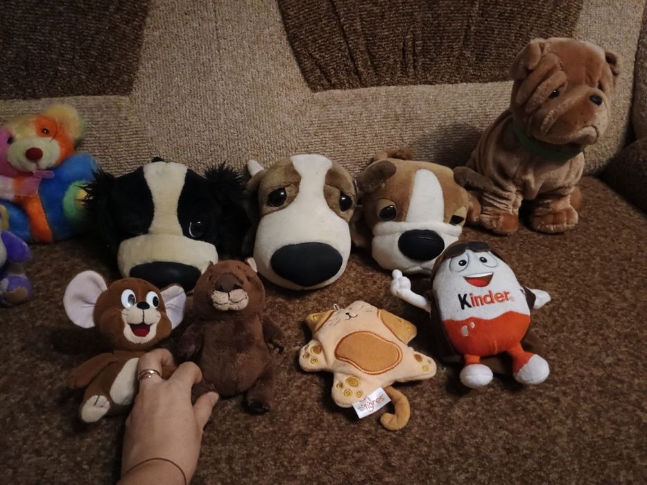 М'які іграшки собаки