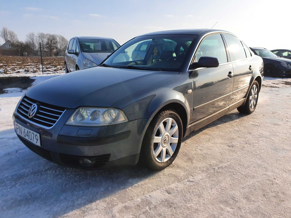 VW Passat B5Fl 1.9 TDI Automat Xenon Nawigacja Pół Skóra Zamiana Alu