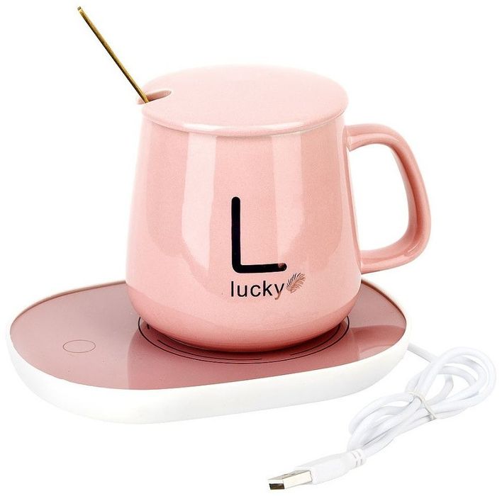 Чашка з підігрівом на підставці