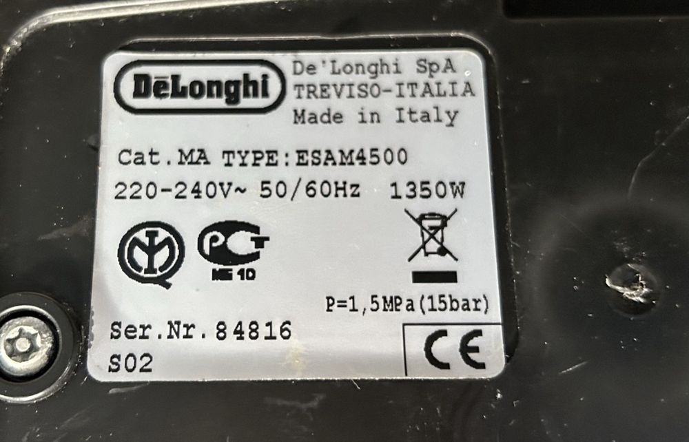 Płyta Delonghi Magnifica pronto Cappuccino esam 4500 płyta elektronika