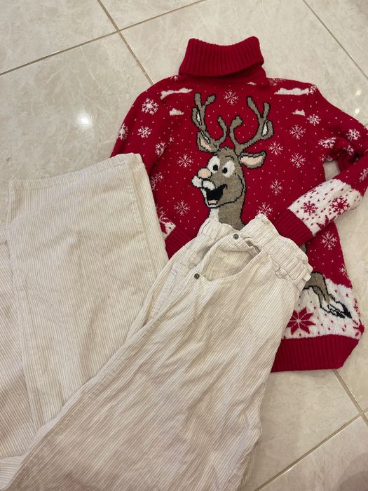 Вельветові штани палаццо Zara для дівчинки 158-164