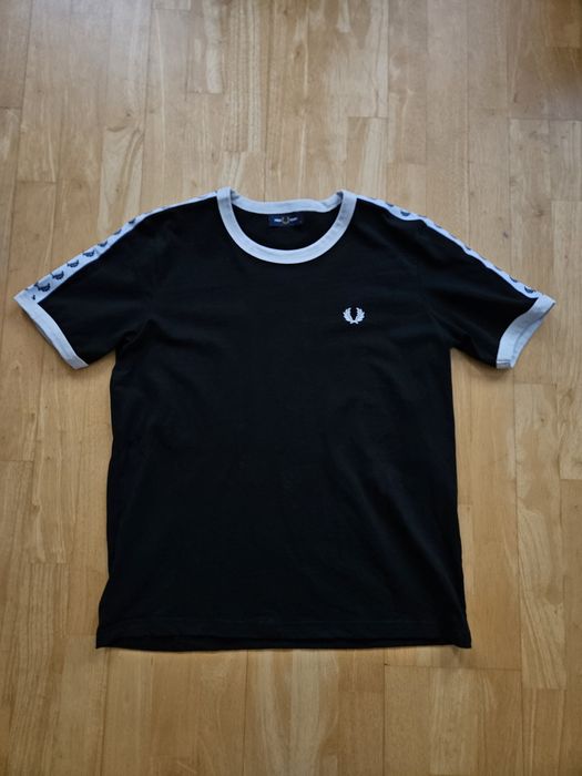Fred Perry Czarna Koszulka