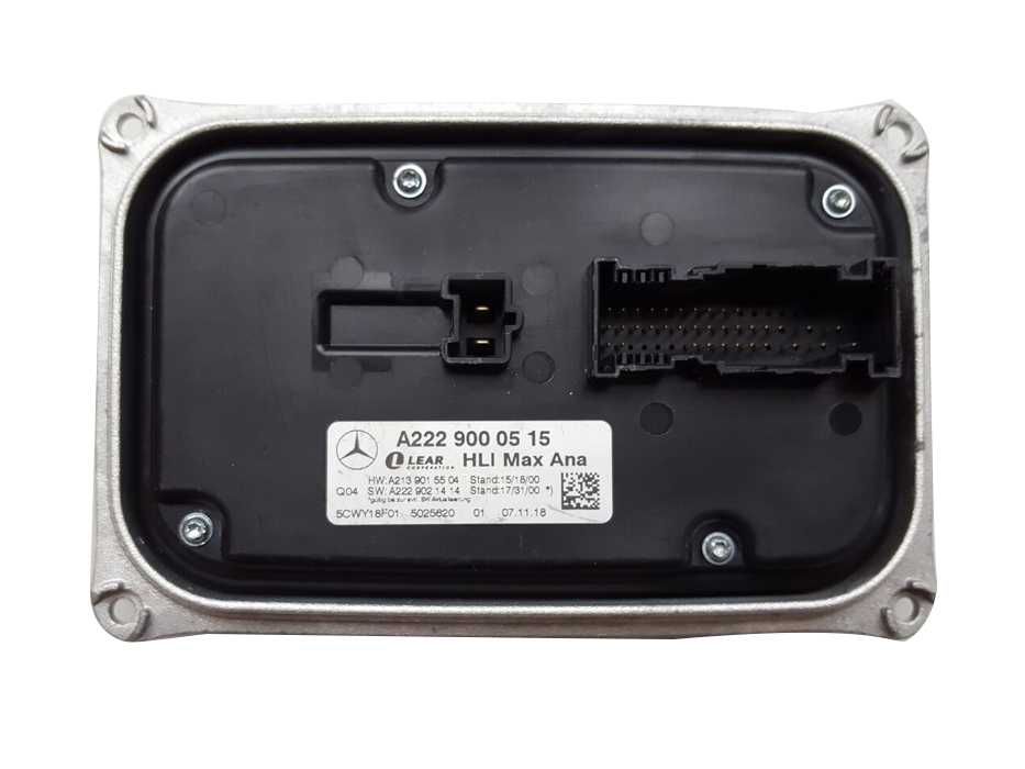 Centralina Balastro Modulo Faróis Mercedes W205/W222/W213/W238 (NOVO)
