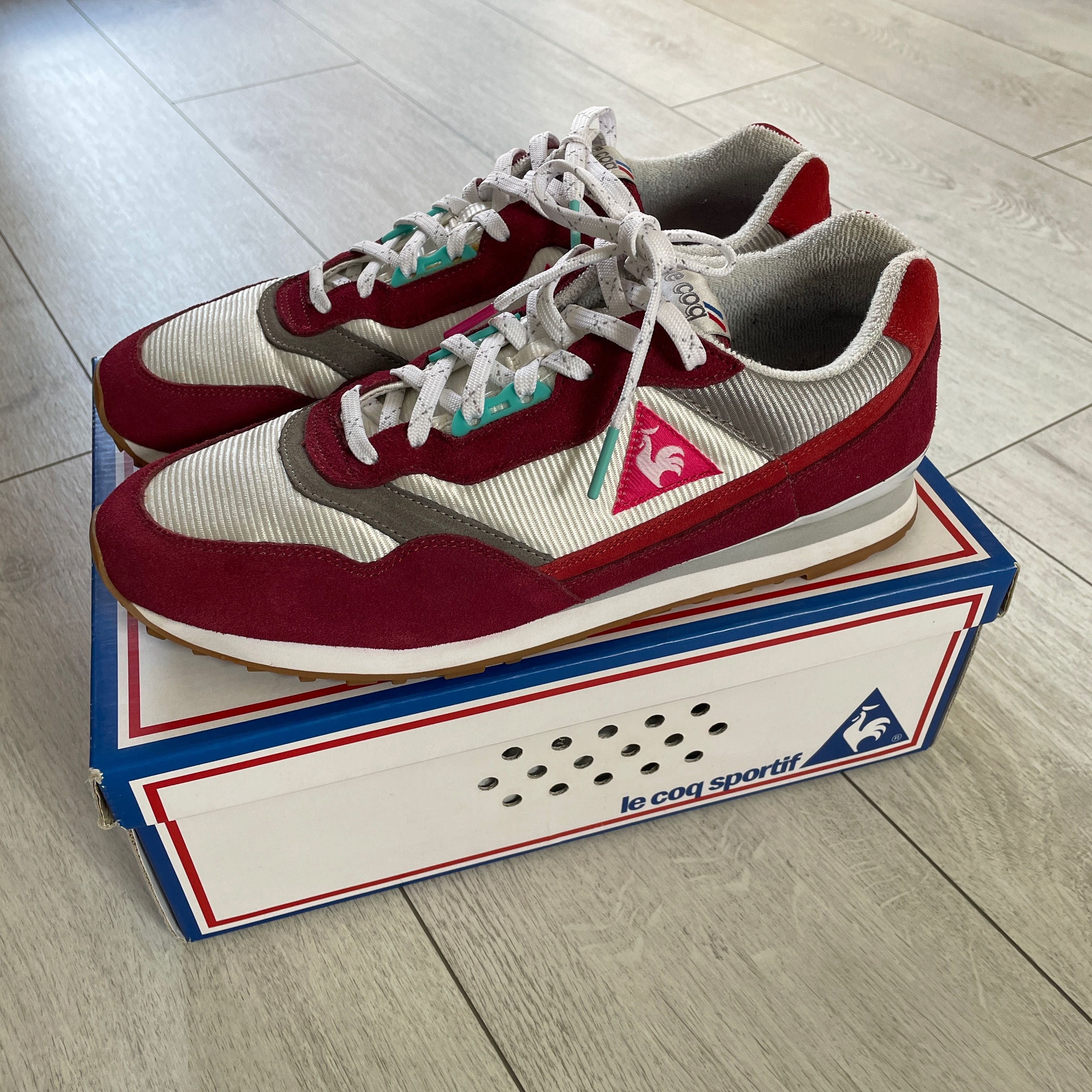Le coq sportif Zenith x Laced Banana Burgundy 11.5 45 Warszawa Wola OLX.pl