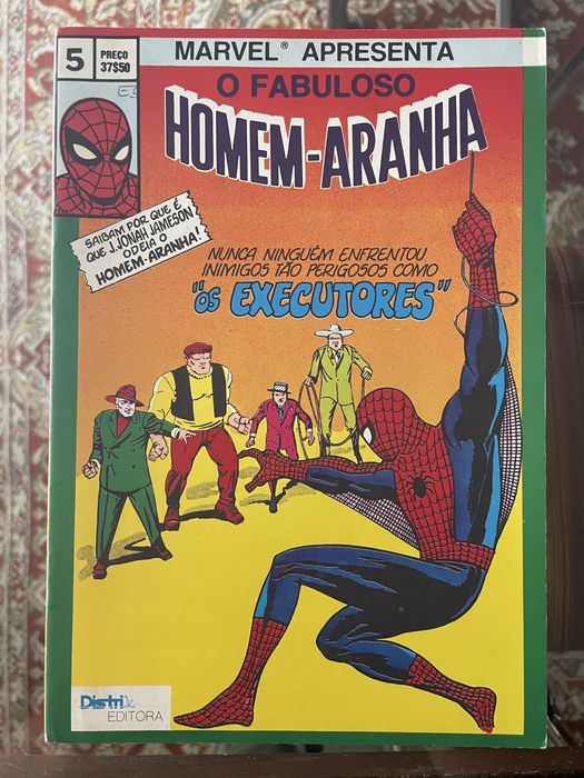 Homem-Aranha Distri Editora 1983 Nº 3, 4 e 5