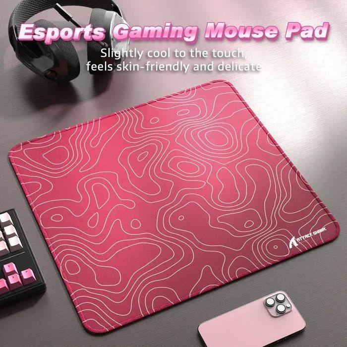 Ігровий коврик Attack Shark cm02 Pink Lines