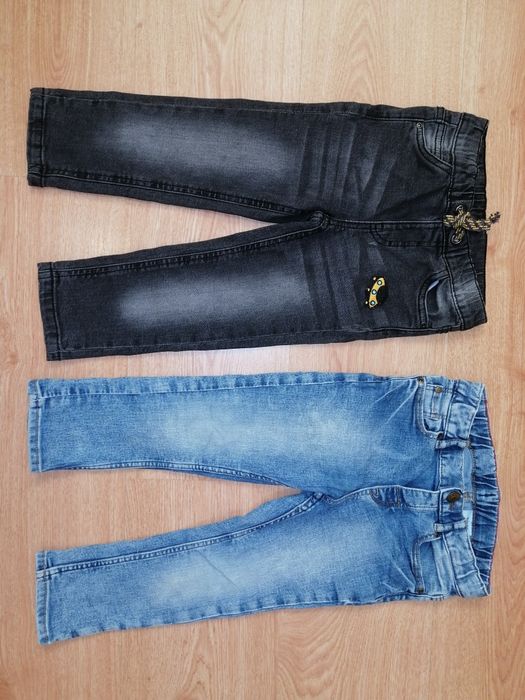 Набор: стильные джинсы джинси штаны штани брюки брючки джинсовые H&M