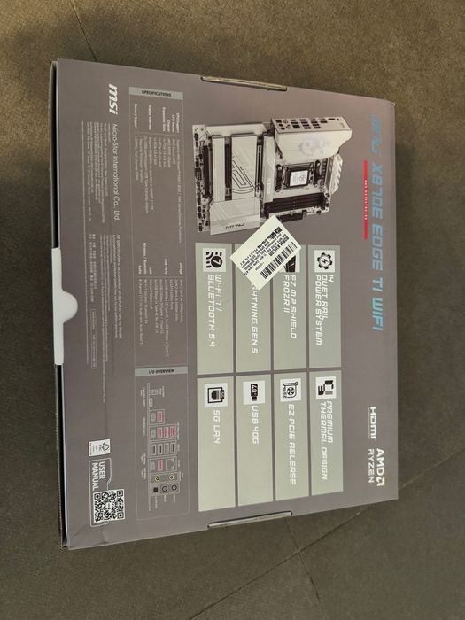 Nowa płyta główna Msi MPG X870E EDGE TI WIFI