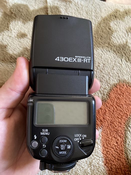 Вспышка canon 430 ex 3 rt