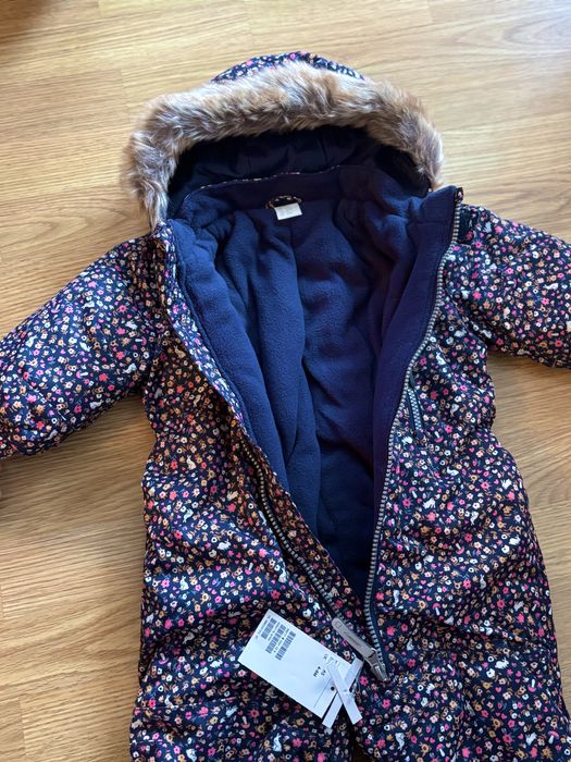 Зимовий комбінезон H&M 68 розмір 4-6 місяців повномірка