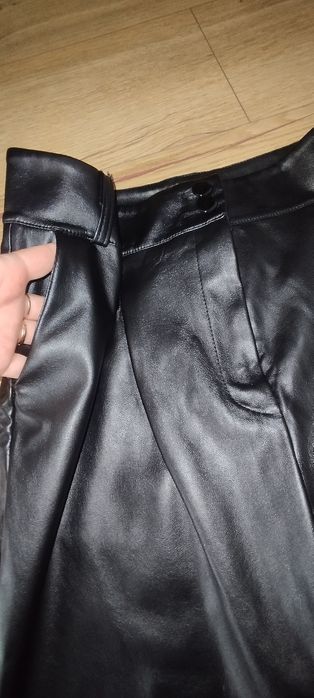 Брюки шкіряні утеплені