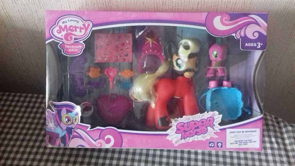 Пони с дракончиком, повозкой и аксессуарами.(3+).АРТ.88312\4\6