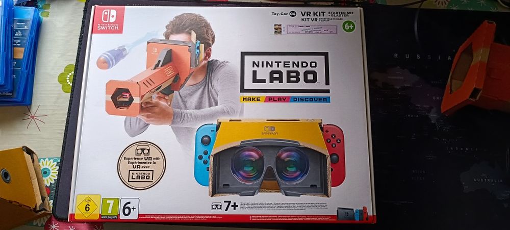 Nintendo VR Goggles + Bazooka Kit64286138596993120