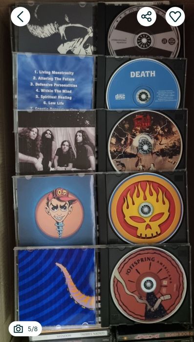 Диски Smashing Pumpkins Danzig Death Offspring Type O Negative Mертвий