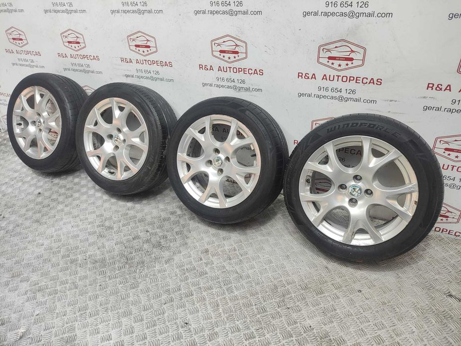 Conjunto Jantes R16 Alfa Romeo Mito 2008 a 2016 Original