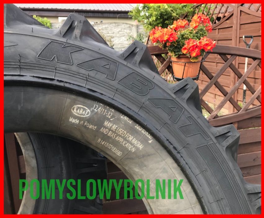 opona rolnicza 12.4-32 12,4R32 320/85R32 Polska Kabat JAK Stomil