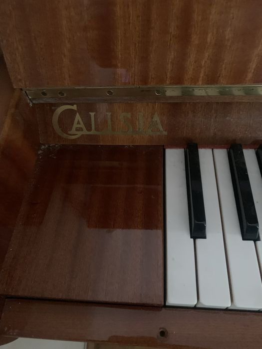 Piękne drewniane pianino CALISIA