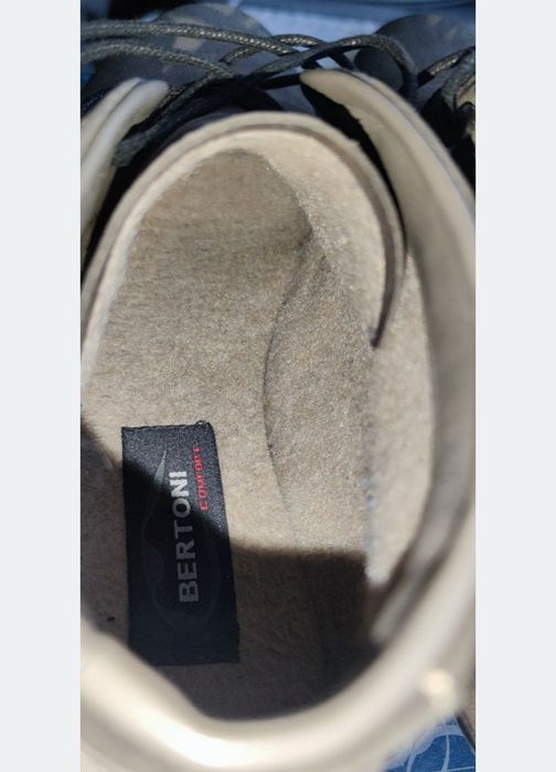 Теплые ботинки Bertoni Италия Кожа