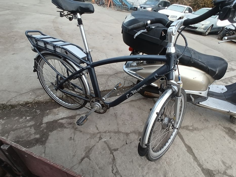 Rower cargo bakfiest elektryczny riksza wózek trajka elektryk towarowy