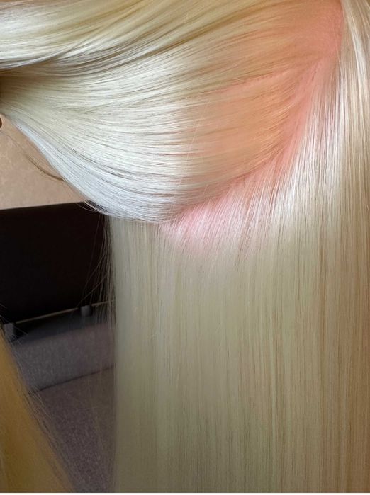 Манекен голова учебная болванка для причесок маникен  для парикмахеров