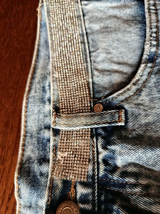 Krótkie damskie jeansowe szorty roz.XL
