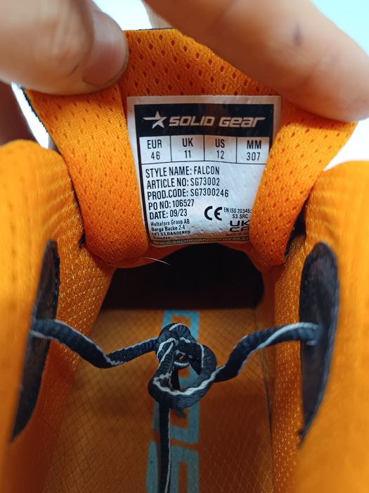 Buty robocze Solid Gear Falcon Mid rozmiar 46