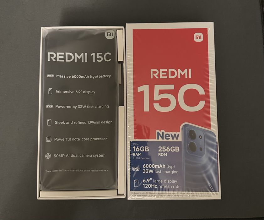Новий Xiaomi Redmi 15C 8/256GB Синій(Blue)